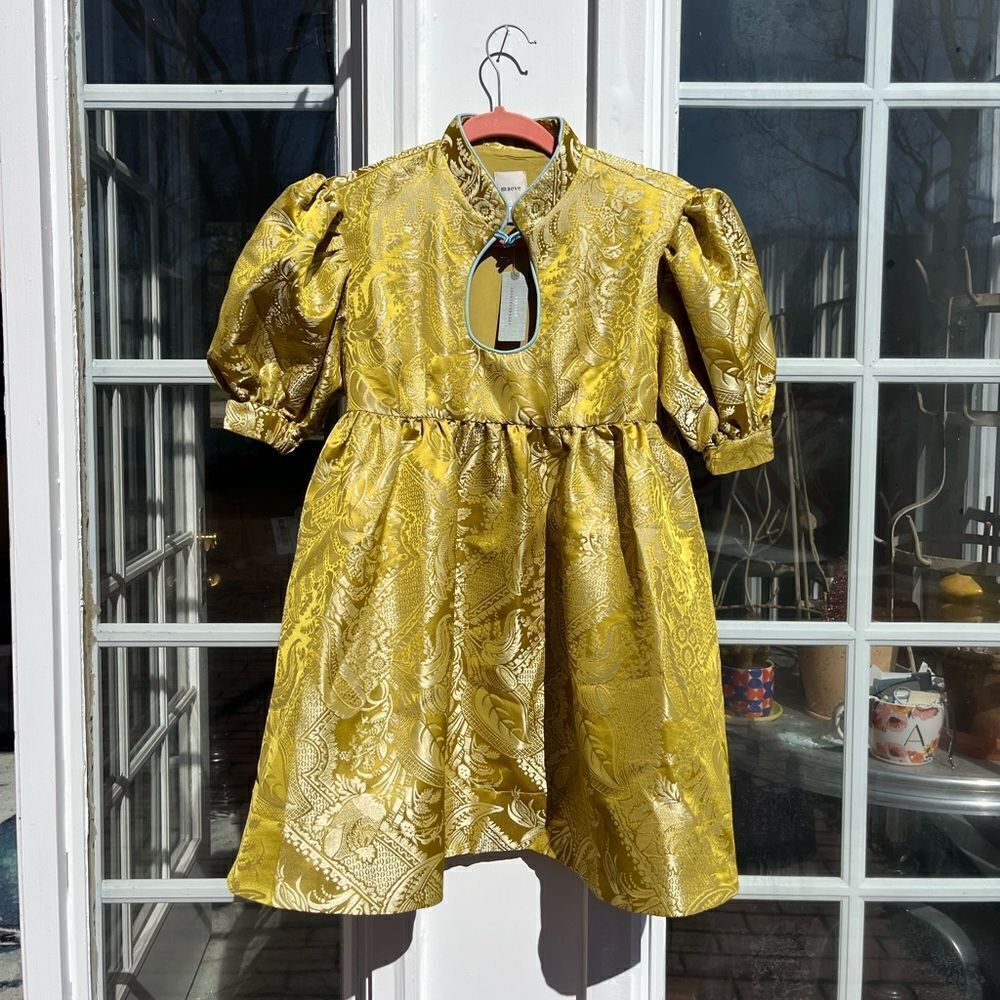 Anthropologie Maeve Puff Sleeve Babydoll Dress NWT - Picture 8 of 15